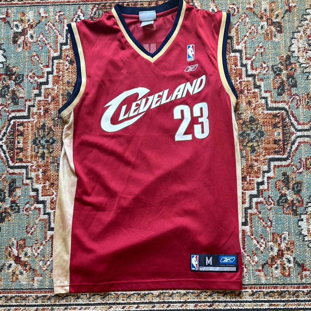 Reebok Cleveland Cavaliers Maroon Lebron Jersey